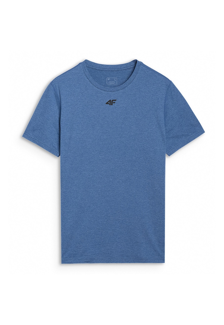 Tricou Sport Barbati -  Ajustare Regulata - Material Durabil - Protectie Multi Active - Albastru turcoaz - Albastru turcoaz