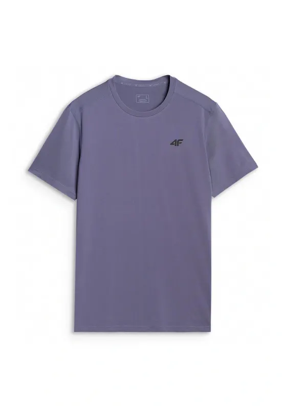Tricou Sport Barbati - Albastru - Uscare Rapida - Regular Fit - Tehnologie 4FDry - Multi Active - Albastru