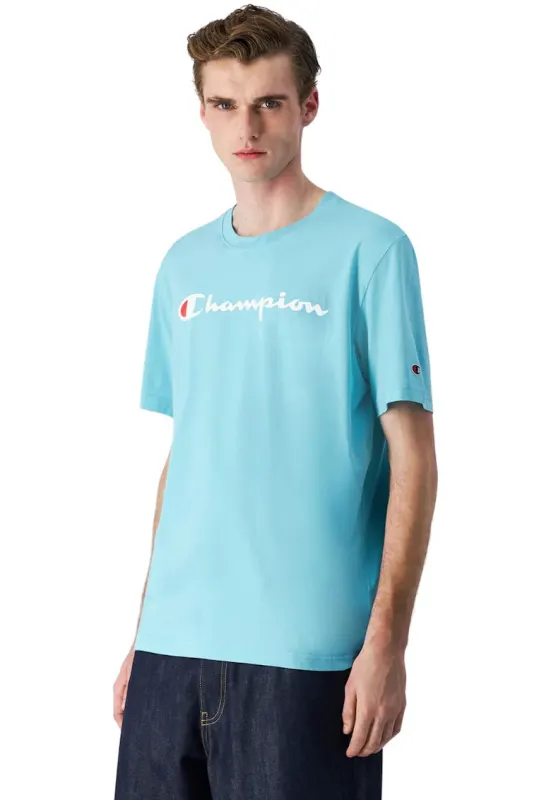 Tricou sport barbati - bumbac - albastru