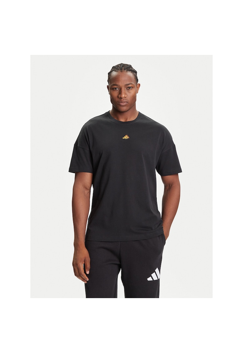 Tricou sport barbati -  negru - bumbac