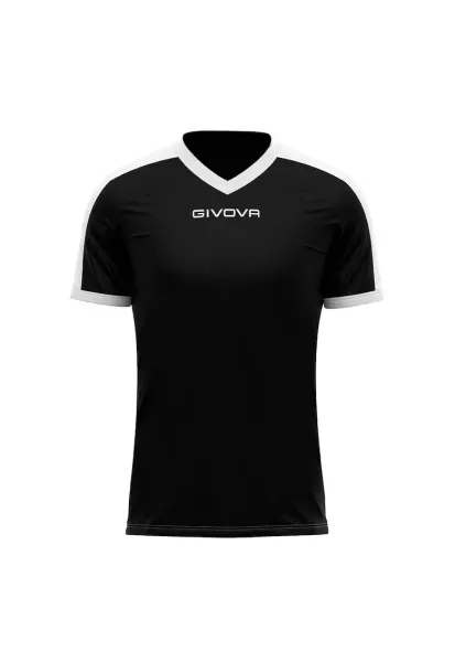 Tricou sport copii  Revolution - Negru / Alb - 110-122 CM
