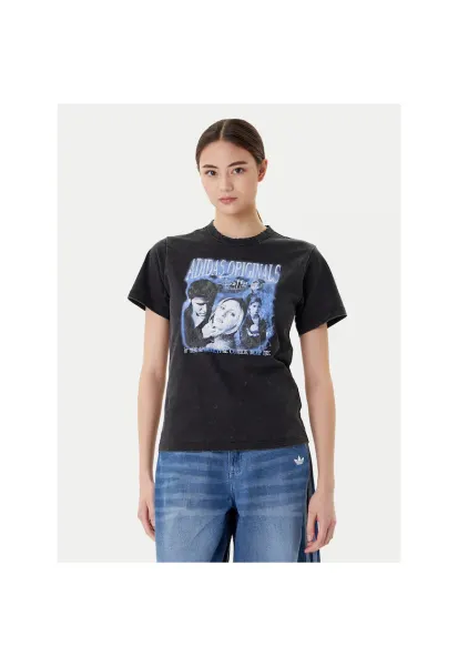 Tricou sport dama  negru - bumbac