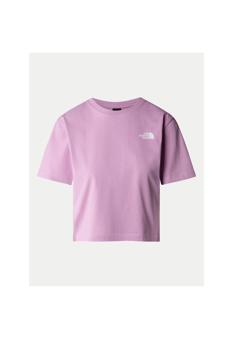 Tricou sport dama -  roz - bumbac - Roz