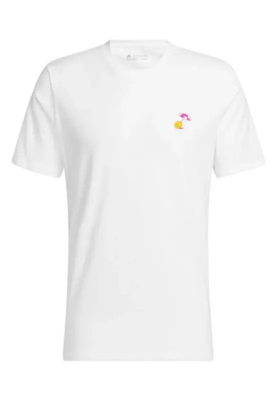Tricou sport  Lil Stripe Spring Break - Alb