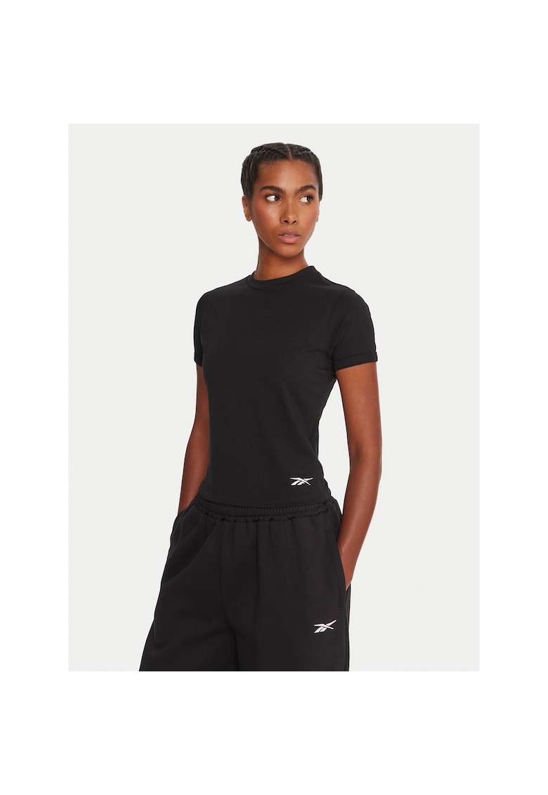 Tricou sport -  negru - bumbac