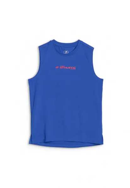 Tricou sport  pentru baieti - uscare rapida - albastru - sintetic