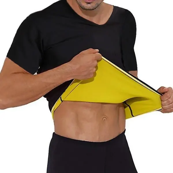 Tricou sport termic pentru bărbați, modelator de slăbire, ENGROS