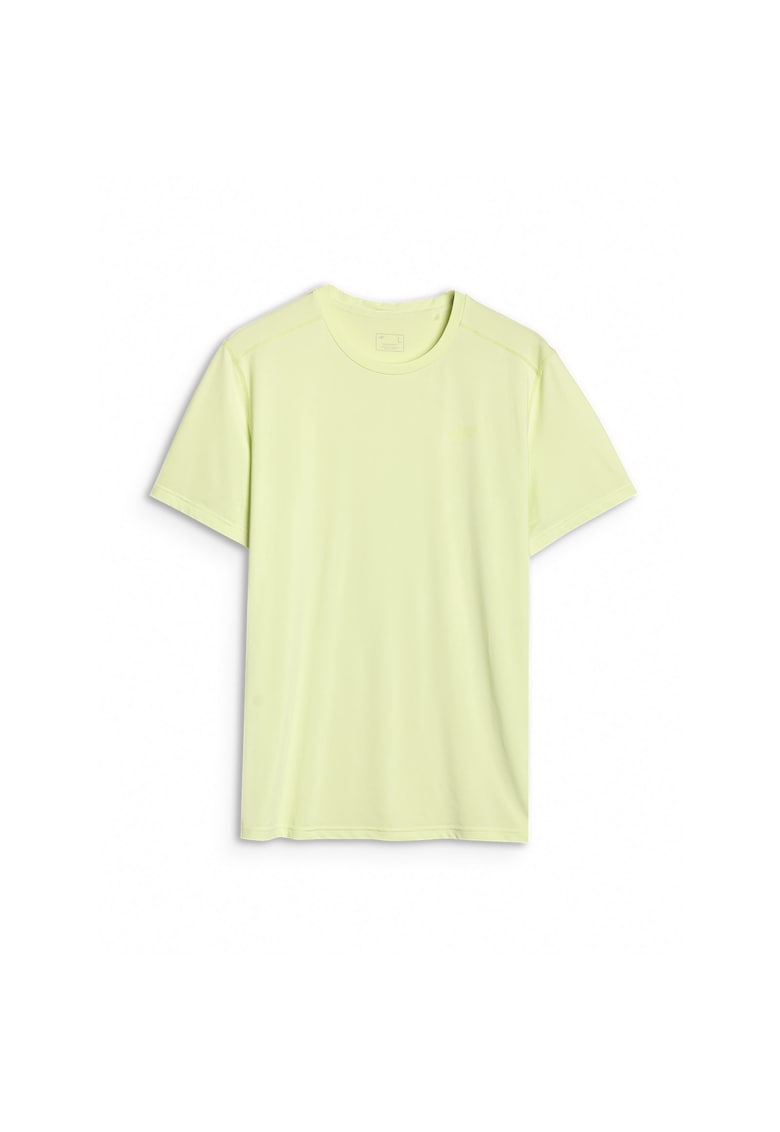 Tricou sport  uscare rapida - verde - material sintetic - pentru barbati