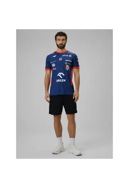 Tricou sportiv -  ZAKSA Kedzierzyn-Kozle - bleumarin - material elastic - fabricat in Polonia