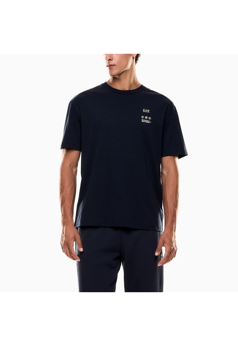 Tricou  train logo series m tee ss - Albastru