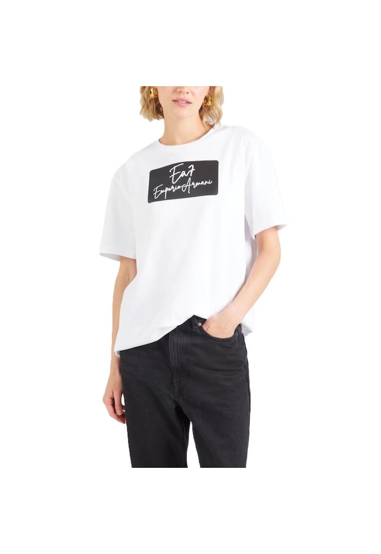 Tricou  TRAIN LOGO SERIES W TEE SS BOX LOGO CROSSOVER-7W000723-AF12957-U0002