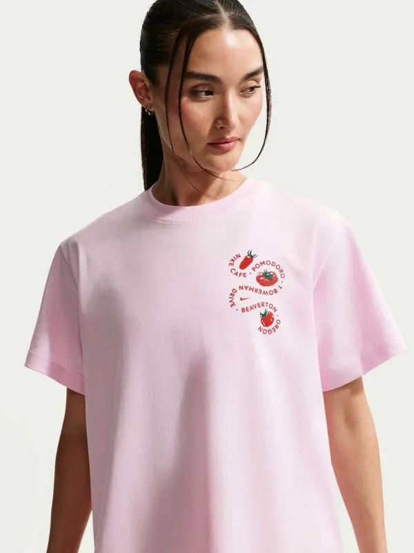 Tricou W Nsw Clsc Bf Cafe Tomato
