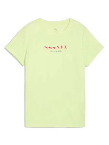 Tricou W Run Slogan Graphic
