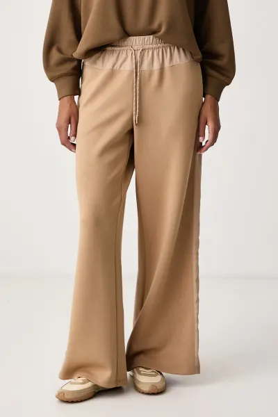 Twinset  pantaloni de trening pentru femei cu vâscoză