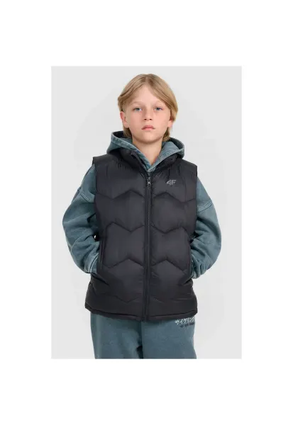 Vesta baieti JRAW25TVJAM325-20S - 4F - Poliester - Negru