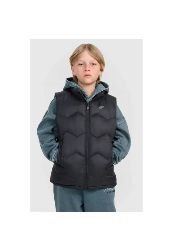 Vesta baieti JRAW25TVJAM325-20S - 4F - Poliester - Negru
