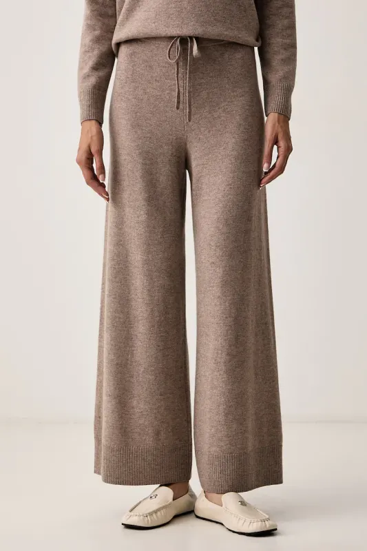 Weekend Max Mara pantaloni de trening pentru femei din lână WKDZINCO